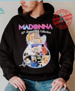 Official Madonna 45th Anniversary Collection Signature shirt