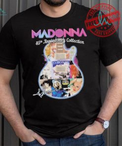 Official Madonna 45th Anniversary Collection Signature shirt