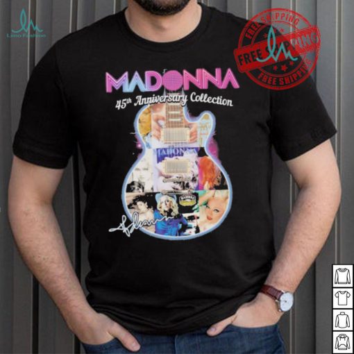 Official Madonna 45th Anniversary Collection Signature shirt