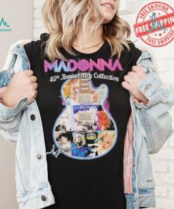 Official Madonna 45th Anniversary Collection Signature shirt