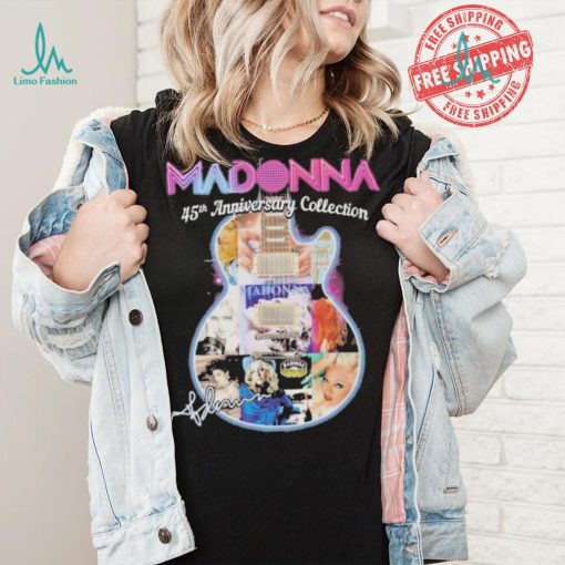 Official Madonna 45th Anniversary Collection Signature shirt