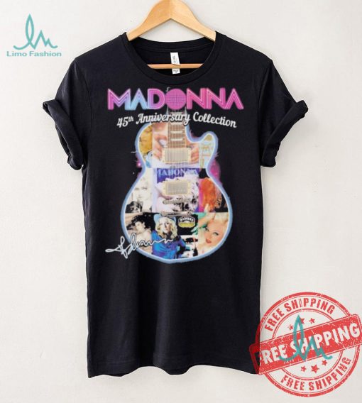 Official Madonna 45th Anniversary Collection Signature shirt