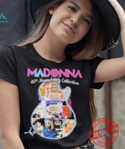Official Madonna 45th Anniversary Collection Signature shirt