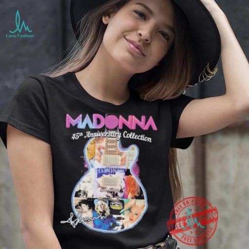 Official Madonna 45th Anniversary Collection Signature shirt