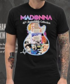 Official Madonna 45th Anniversary Collection Signature shirt