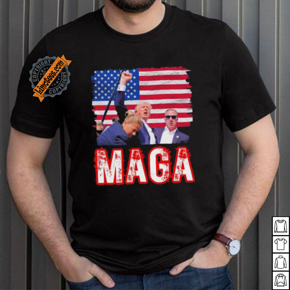 Official Maga Trump Iconic Fist Raised Shooting PA T Shirt Official Maga Trump Iconic Fist Raised Shooting PA T Shirt