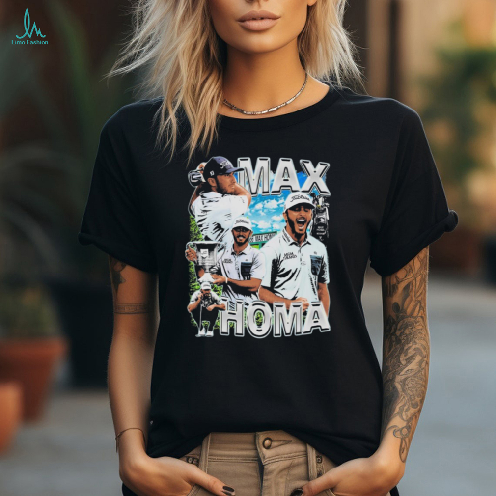 Official Max Homa Golfer Photos 2024 T shirt Official Max Homa Golfer Photos 2024 T shirt