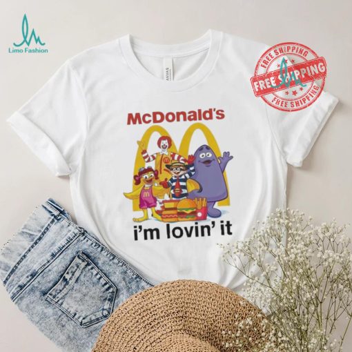 Official McDonald’s I’m Loving It Happy Day T Shirt