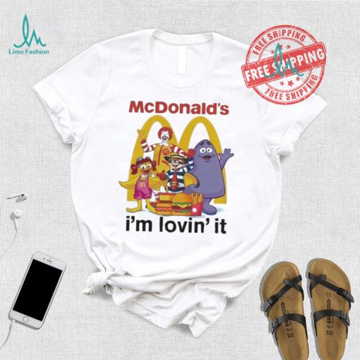 Official McDonald’s I’m Loving It Happy Day T Shirt