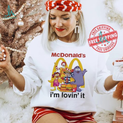 Official McDonald’s I’m Loving It Happy Day T Shirt