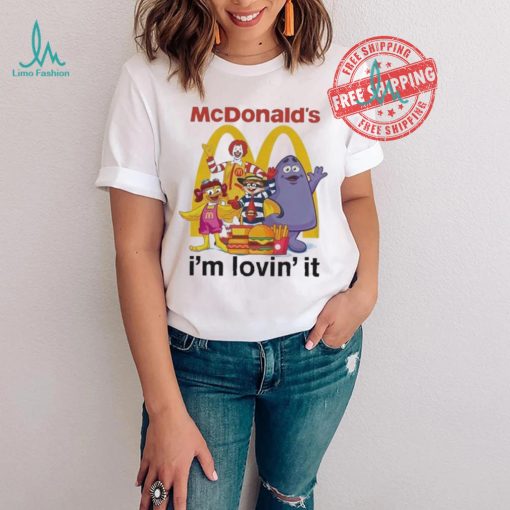 Official McDonald’s I’m Loving It Happy Day T Shirt