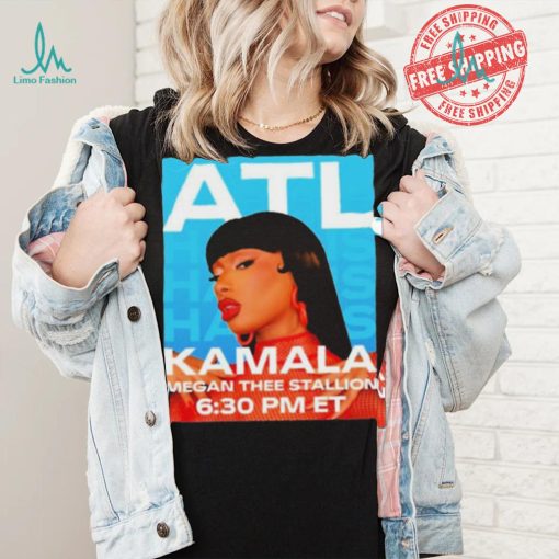 Official Megan thee stallion set to perform in atlanta for Kamala Harris T shirt