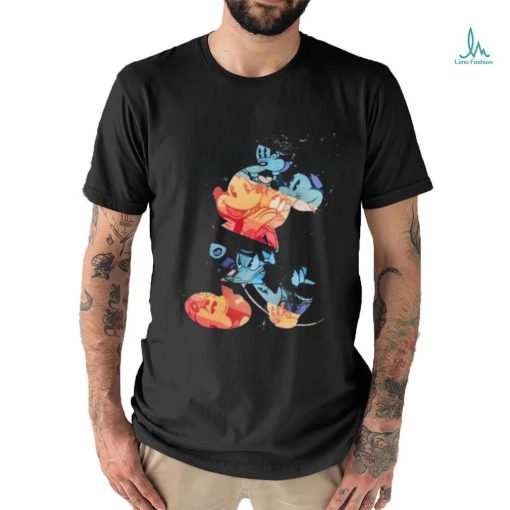 Official Mickey Mouse And Friends Mineral Wash Disney Characters T shirt