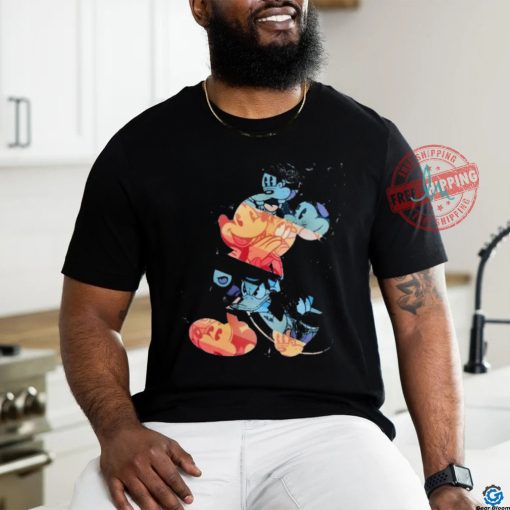 Official Mickey Mouse And Friends Mineral Wash Disney Characters T shirt