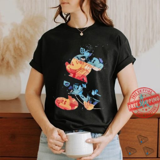 Official Mickey Mouse And Friends Mineral Wash Disney Characters T shirt