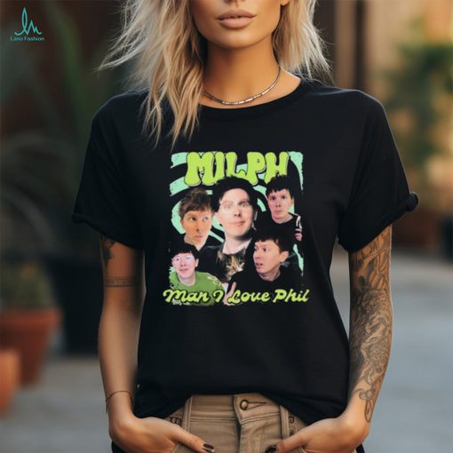 Official Milph Man I Love Phil Shirt