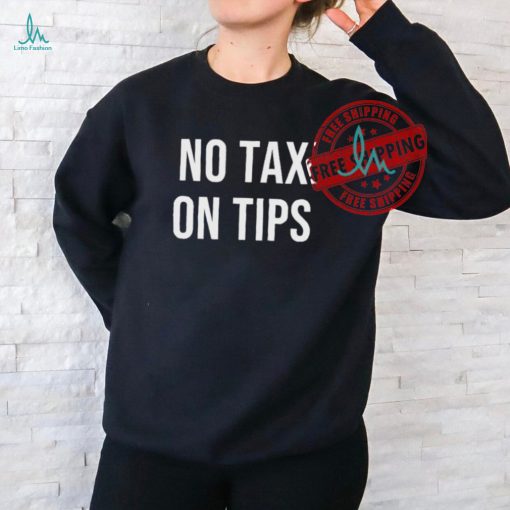Official Milwaukee no tax on tips T shirt