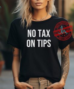 Official Milwaukee no tax on tips T shirt