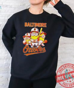 Official Minions 2024 baltimore orioles T Shirt