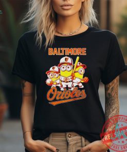 Official Minions 2024 baltimore orioles T Shirt