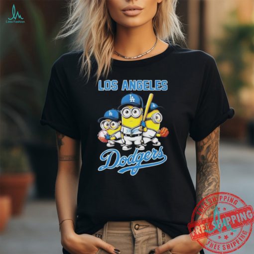 Official Minions Despicable Me Los Angeles Dodgers Shirt