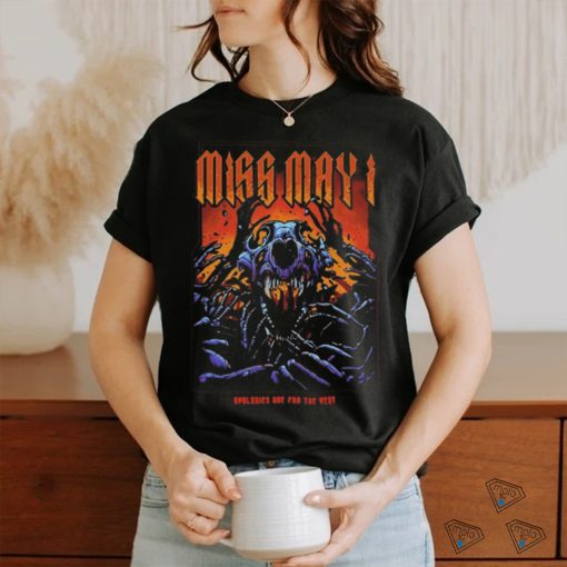 Official Miss May I Band Apologies Are For The Weak Shirt