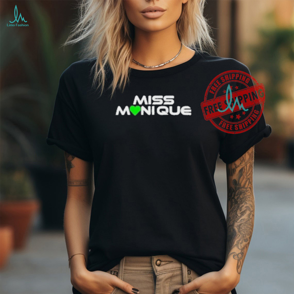 Official Miss monique logo T shirt Official Miss monique logo T shirt