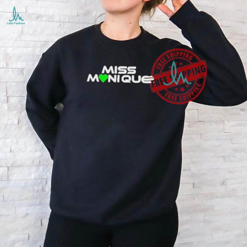 Official Miss monique logo T shirt Official Miss monique logo T shirt