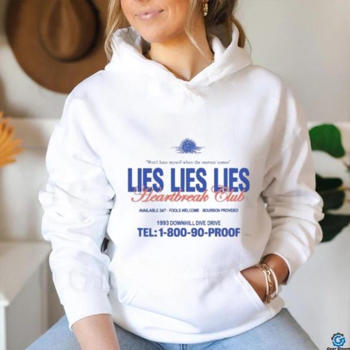 Official Morgan Allen Lies Lies Lies Shirt