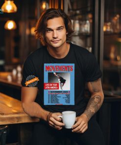 Official Movements November Tour 2024 Poster Shirt