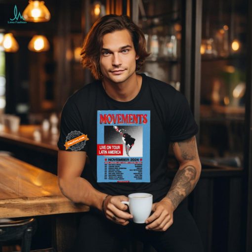 Official Movements November Tour 2024 Poster Shirt