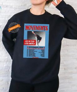 Official Movements November Tour 2024 Poster Shirt