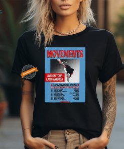 Official Movements November Tour 2024 Poster Shirt