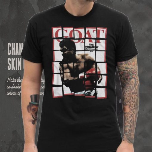 Official Muhammad Ali Magazine Cover Blocks Boxing GOAT The Greatest shirt