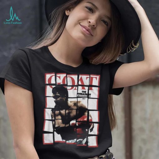 Official Muhammad Ali Magazine Cover Blocks Boxing GOAT The Greatest shirt