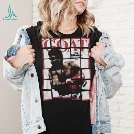 Official Muhammad Ali Magazine Cover Blocks Boxing GOAT The Greatest shirt