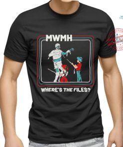Official Murder With My Husband Where’s The Files t shirt