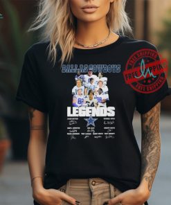 Official NFL Dallas Cowboys American Football Team Legends Signature T Shirt, hoodie, sweater, long sleeve and tank top Official NFL Dallas Cowboys American Football Team Legends Signature T Shirt
