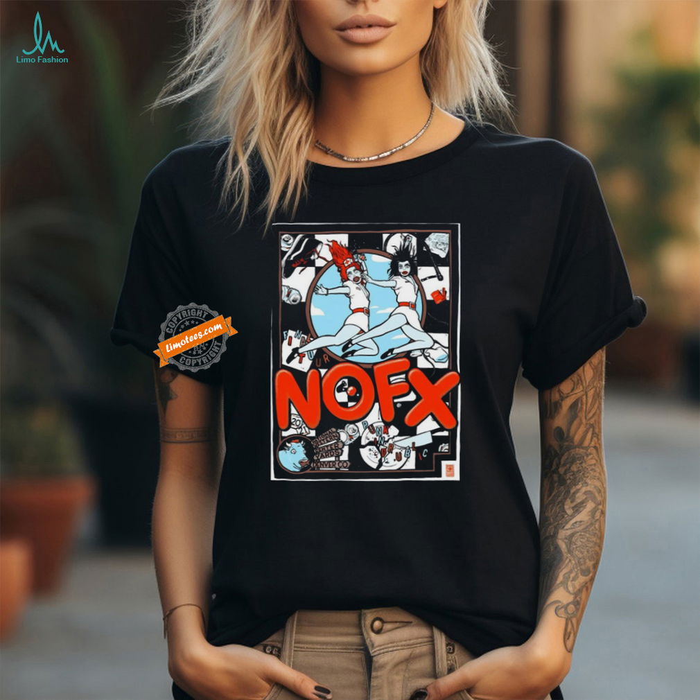 Official NOFX Denver CO 2024 July 20 21 National Western Center Event Poster Shirt Official NOFX Denver CO 2024 July 20 21 National Western Center Event Poster Shirt