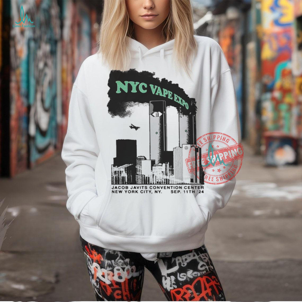 Official NYC Vape Expo Jacob Javits Convention Center Sep 11th 2024 t shirt Official NYC Vape Expo Jacob Javits Convention Center Sep 11th 2024 t shirt