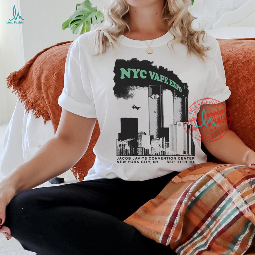 Official NYC Vape Expo Jacob Javits Convention Center Sep 11th 2024 t shirt Official NYC Vape Expo Jacob Javits Convention Center Sep 11th 2024 t shirt