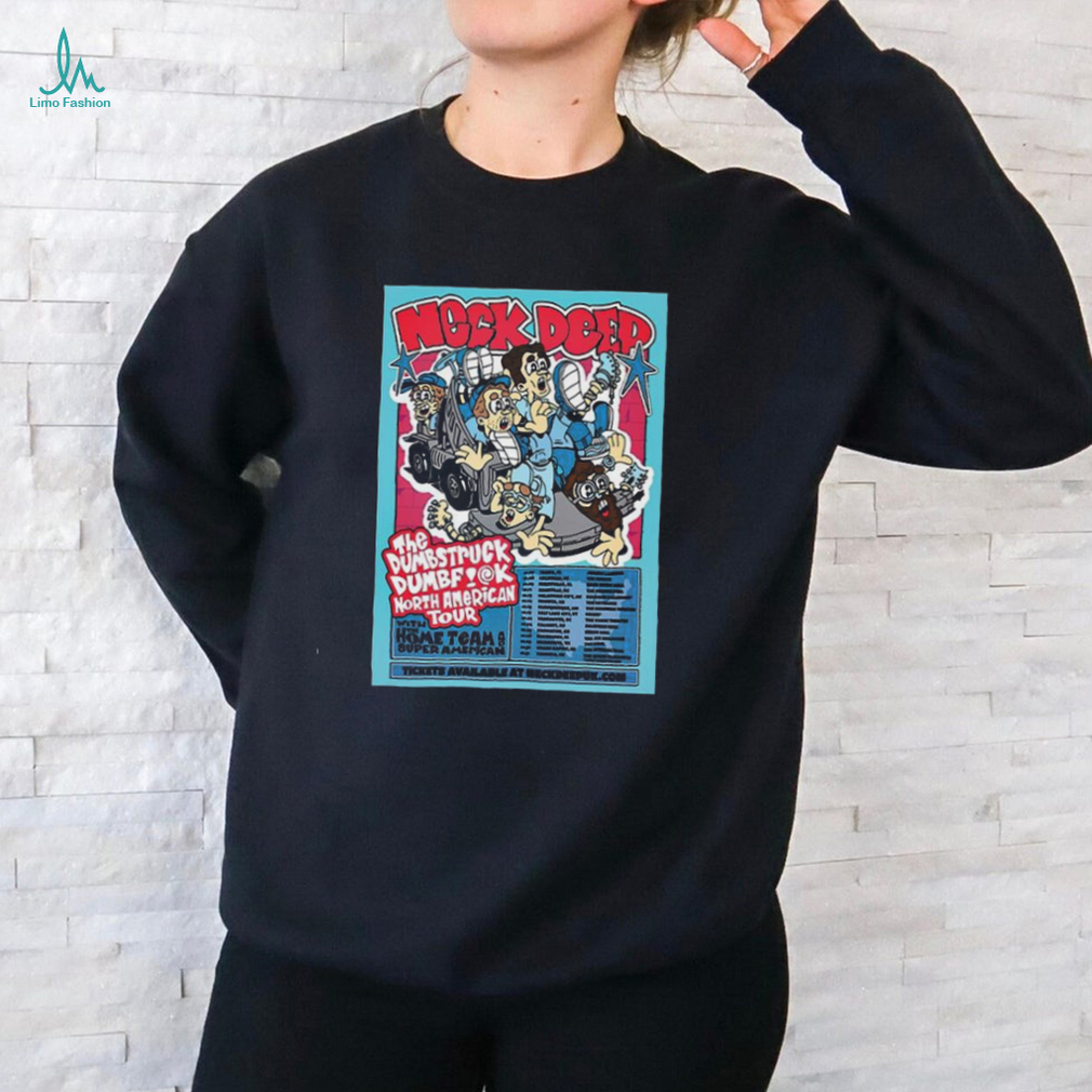 Official Neck Deep North American Tour 2024 Poster Shirt Official Neck Deep North American Tour 2024 Poster Shirt