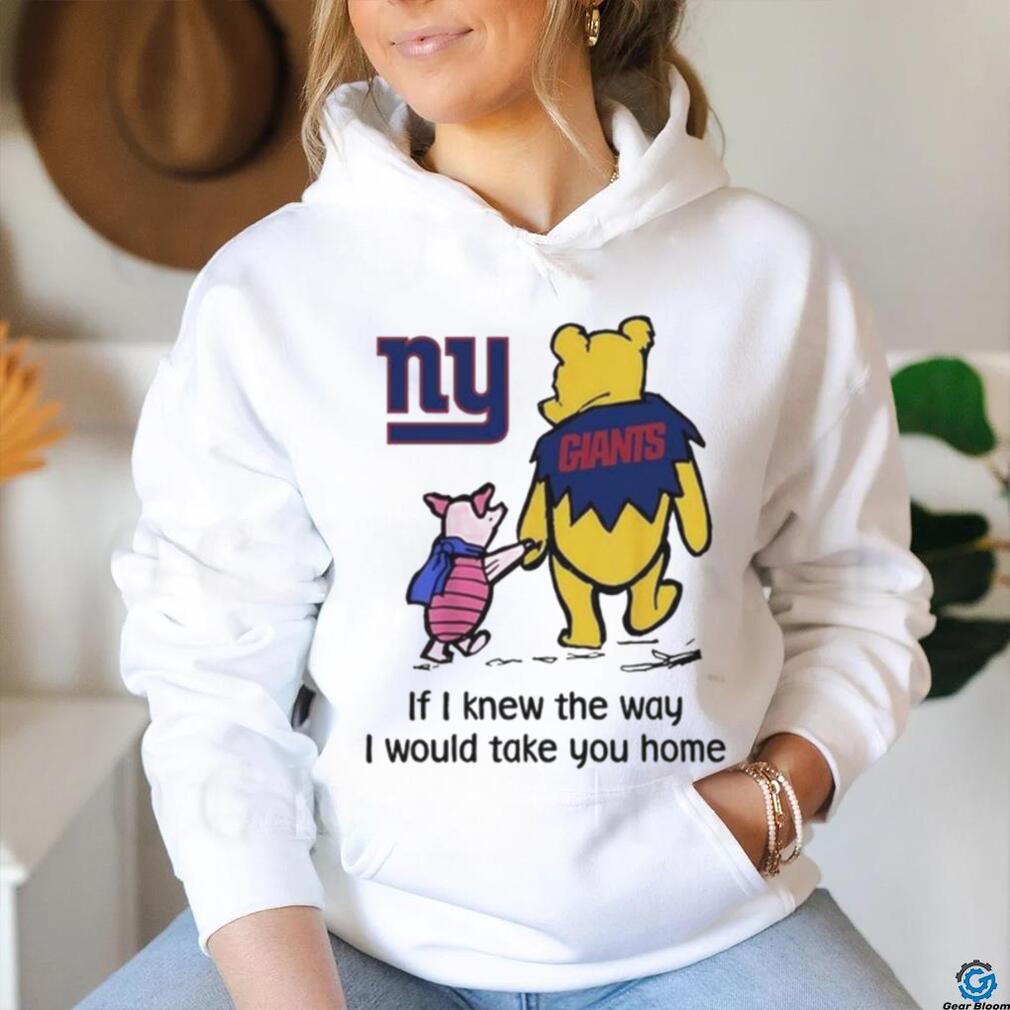 Official New York Giants Winnie The Pooh I Would Take You Home T Shirt Official New York Giants Winnie The Pooh I Would Take You Home T Shirt