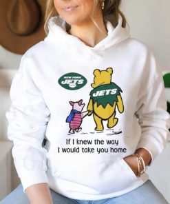 Official New York Jets Winnie The Pooh I Would Take You Home T Shirt