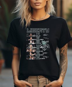Official New York Liberty Women’s Basketball Greatest Players Signatures shirt