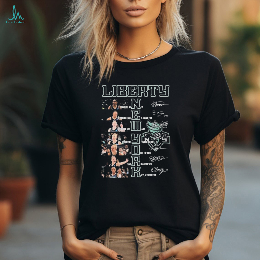 Official New York Liberty Women’s Basketball Greatest Players Signatures shirt Official New York Liberty Women’s Basketball Greatest Players Signatures shirt