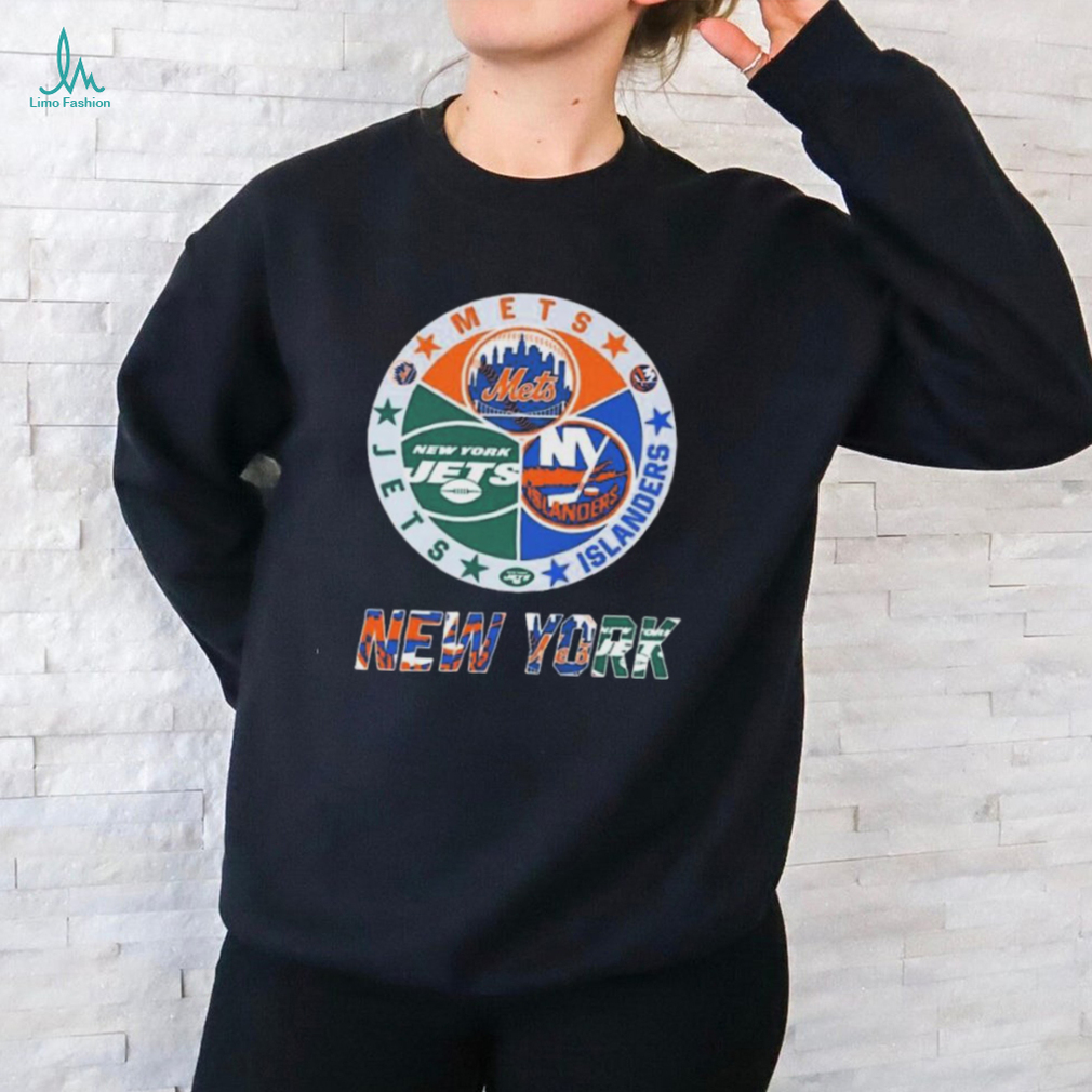 Official New York Mets New York Jets New York Islanders Sports City Fan Proud shirt Official New York Mets New York Jets New York Islanders Sports City Fan Proud shirt