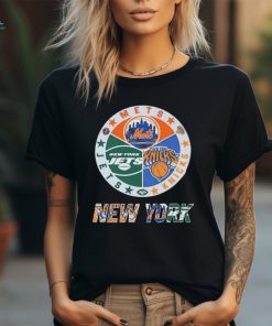 Official New York Mets New York Knicks New York Jets Sports City Fan Proud shirt, hoodie, sweater, long sleeve and tank top Official New York Mets New York Knicks New York Jets Sports City Fan Proud shirt