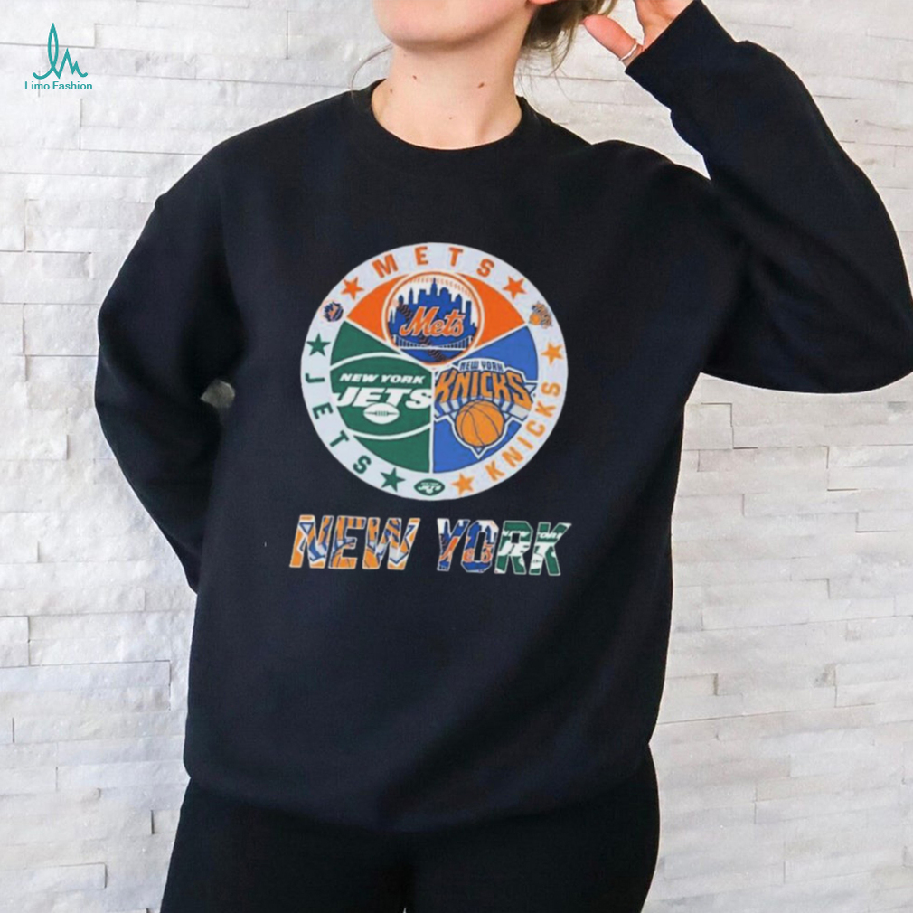 Official New York Mets New York Knicks New York Jets Sports City Fan Proud shirt Official New York Mets New York Knicks New York Jets Sports City Fan Proud shirt