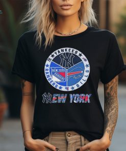 Official New York Yankees New York Rangers Buffalo Bills Sports City Fan Proud shirt